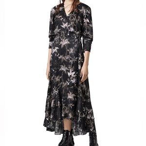 All Saints wrap dress
